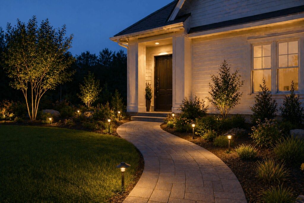 Outdoor Lighting Installation cost in Dallas, TX
