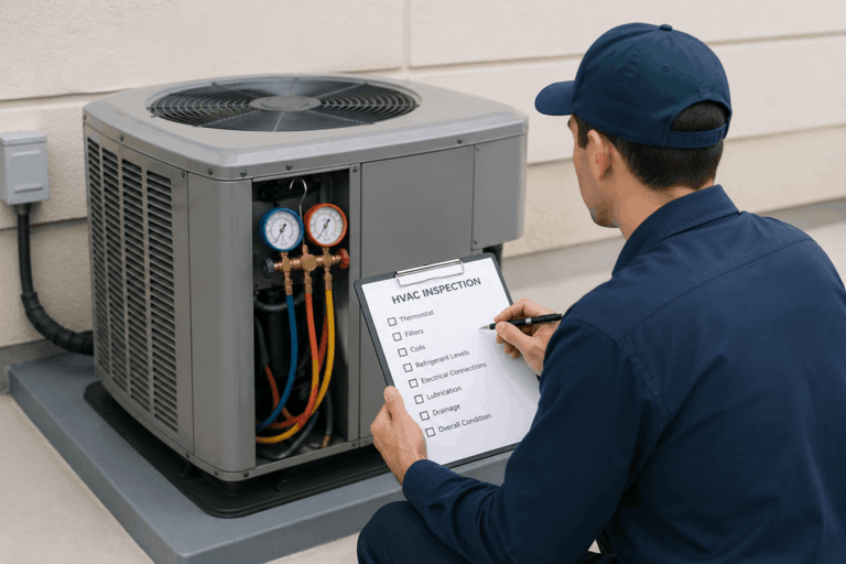 hvac inspection cost in Dallas, TX