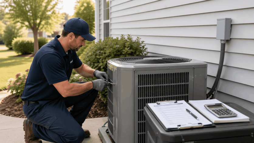 hvac maintenance cost in Dallas, TX