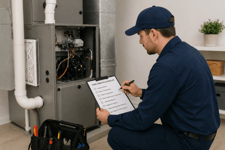 hvac service cost in Dallas, TX